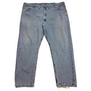 Wrangler Relaxed Fit Stone Washed Jeans Size 46x30